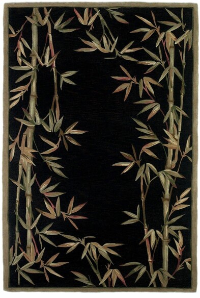 KAS Sparta  3147 Black Bamboo Border